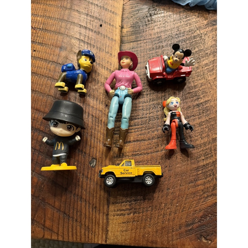 Loose Toy Lot Mickey Mouse, Fischer-Price Imaginext, BTS MCDONALDS, , Paw Patrol